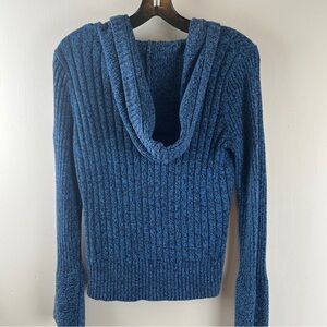 DKNY Jeans Blue Cable Knit Sweather